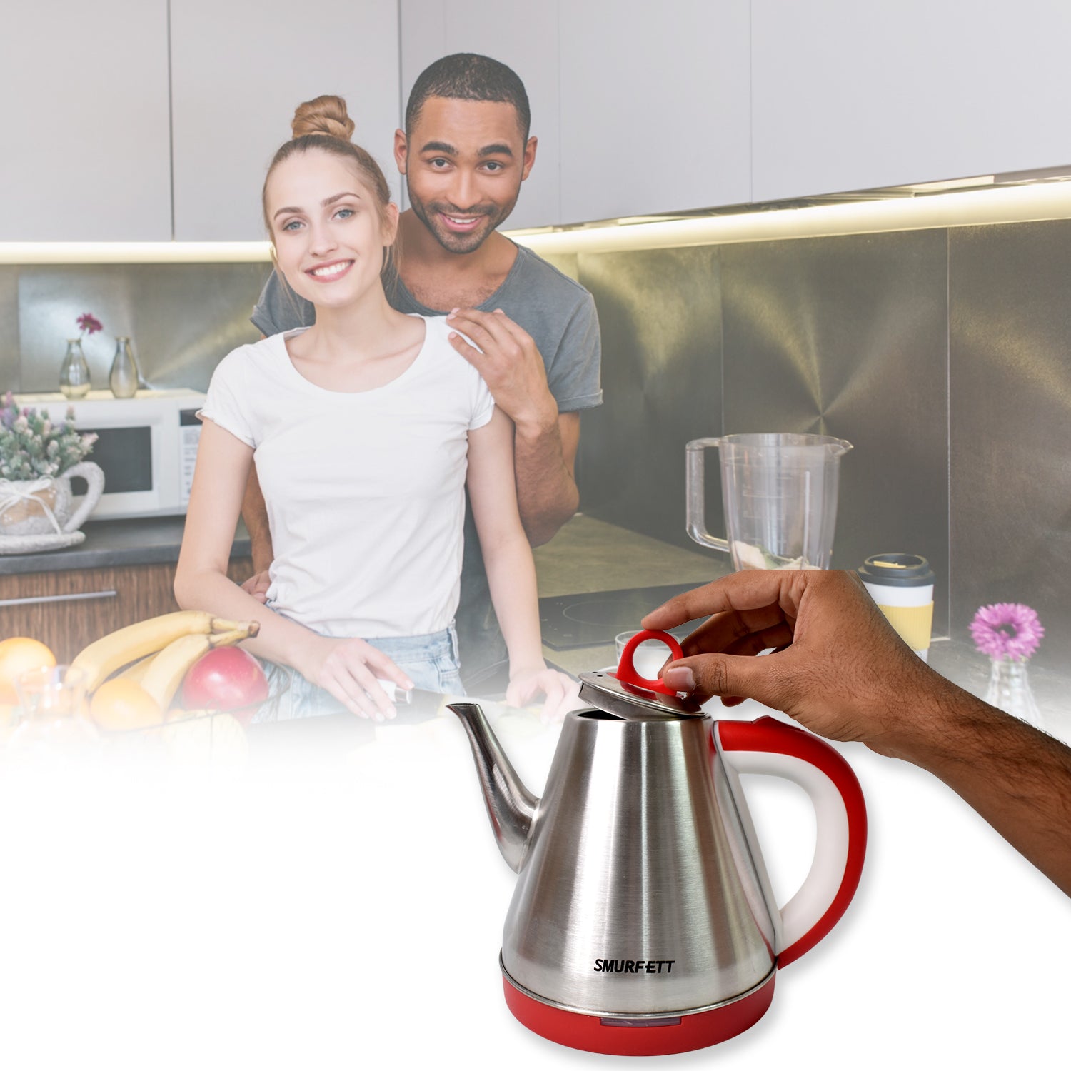 Stainless Steel Large Capacity Electric Kettle (1500w  1.5 Ltr.) Stainless Steel Large Capacity Electric Kettle (1500w  1.5 Ltr.)
